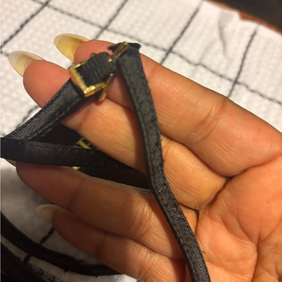 Black Satin Ballerina flat -Zara new current season - Picture 9 of 10